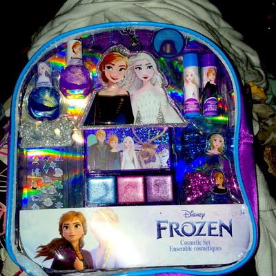 Disney Bath, Skin & Hair | Disney Frozen Cosmetic Set | Color: Blue/Purple | Size: Osg