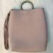 Anthropologie Bags | Anthropologie Vegan Leather Bag W/ Crossbody Strap In Blush Pink | Color: Pink | Size: Os