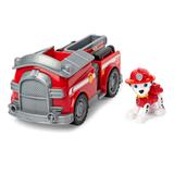 Disney Toys | Paw Patrol Marshall's Fire Engine Vehicle With Figure + Extra Mini Truck | Color: Gray/Red | Size: Osbb