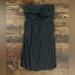 J. Crew Dresses | J Crew Size 0 Strapless Dress With Two Pockets | Color: Gray | Size: 0