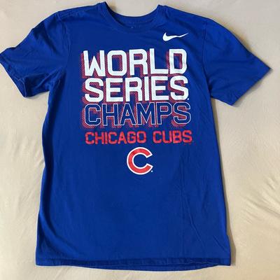 Nike Shirts | Cubs Nike 2016 World Series Champions Shirt - Like New | Color: Blue | Size: M