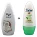 Body Wash Restoring Ritual 500 by Dove & Roll-on Stick Go Fresh Cucumber 50 ml by Dove