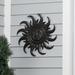 Hi-Line Gift Ltd. Bronze Metal Sunface Outdoor Wall Art