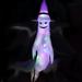 Halloween Decorations Ghost Windsock LED Luminous Hanging Spooky Flag Party Props for Terraces Lawns Gardens