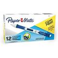 Paper Mate Clearpoint Mechanical Pencils 0.7 mm #2 Pencil | Pencils for School Supplies Blue Barrels 12 Count