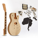 Batking DIY Guitar Kit Build Your Own Unfinished Electric Guitar Project Package with All Accessorie