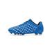 GENILU Boys Athletic Soccer Shoes Mens Training Firm Ground Soccer Cleats Fashion Sneakers for Big Kid Blue 4.5Y