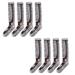 CXDa 4 Pairs Ski Socks Thermal Soft Ankle Protector Mens Long Hose High Performance Climbing Socks for Outdoor