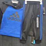 Adidas Matching Sets | Adidas Hoody & Pants | Color: Black/Blue | Size: 4b