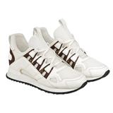Louis Vuitton Shoes | *Euc* Louis Vuitton Monogram Run Away Sneaker, Women's Size 36.5 (6.5) | Color: Brown/White | Size: 36.5