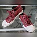 Coach Shoes | Coach Burgundy Empire Zipper Sneakers | Color: Red | Size: 7