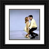 Hollywood Photo Archive 20x20 Black Ornate Wood Framed with Double Matting Museum Art Print Titled - Ann-Margret with Elvis - Viva Las Vegas