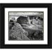 Adams Ansel 24x20 Black Ornate Wood Framed with Double Matting Museum Art Print Titled - View of valley from mountain Canyon de Chelly Arizona - National Parks and Monuments 1941