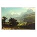 Stupell Industries Lake Lucern Albert Bierstadt Classic Fine Landscape Painting Painting Unframed Art Print Wall Art Design by one1000paintings