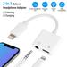 iMountek Headphone Adapter for iPhone [2 In 1] 3.5mm Headphone Adapter Charger Audio Splitter Dongle Adapter for iPhone 13/12/XS/7 8 Audio Earphone Adaptor Support All iOS System