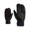 Multisporthandschuhe ZIENER "UZOMIOS AW Touch LOBSTER" Gr. 6, schwarz Herren Handschuhe Herren-Outdoorbekleidung