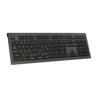 Logickeyboard ASTRA 2 Shortcut Keyboard (Mac, US English) LKB-OSX-A2M-US