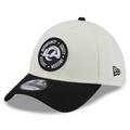 Men's New Era Cream/Black Los Angeles Rams 2022 Inspire Change 39THIRTY Flex Hat