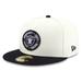 Men's New Era Cream/Black Las Vegas Raiders 2022 Inspire Change 59FIFTY Fitted Hat