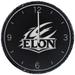 Black Elon Phoenix 12'' Slate Clock