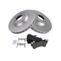 2007-2015 Audi Q7 Front Brake Pad and Rotor Kit - TRQ BKA23893