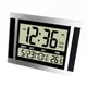 Réveil mural de bureau numérique avec thermomètre et calendrier multifonction silencieux LCD réveil