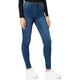 Noisy may Damen Nmcallie Hw Skinny Blue Noos Jeans, Dark Blue Denim, 27W 32L EU