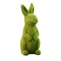 Easter Ornament Flocked Easter Decor Rabbit Garden Bunny Garden Statue 1PC Resin Home Decor Giant Christmas Balls 2022 House Christmas Ornament Large Christmas Ornament Balls Christmas Ornament Balls