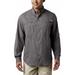 Columbia Mens PFG Tamiami II UPF 40 Long Sleeve Fishing Shirt City Grey 1X