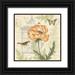 Gladding Pamela 15x15 Black Ornate Wood Framed with Double Matting Museum Art Print Titled - Floral Nature Trail I