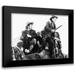 Hollywood Photo Archive 18x15 Black Modern Framed Museum Art Print Titled - Stagecoach - John Wayne