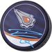 Leon Draisaitl Edmonton Oilers Autographed 2022-23 Reverse Retro Hockey Puck