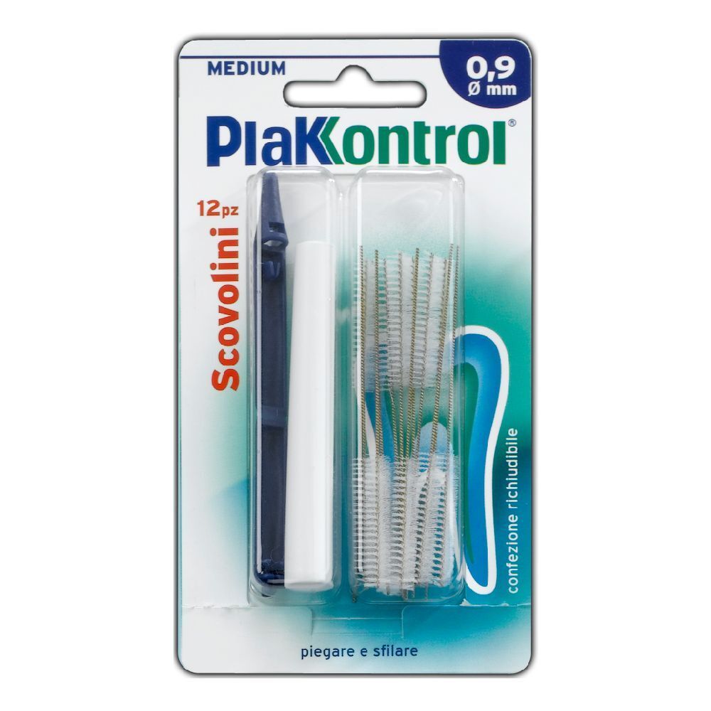 Plakkontrol Minigrip Scov0,9Mm 10 pz Spazzolino da denti
