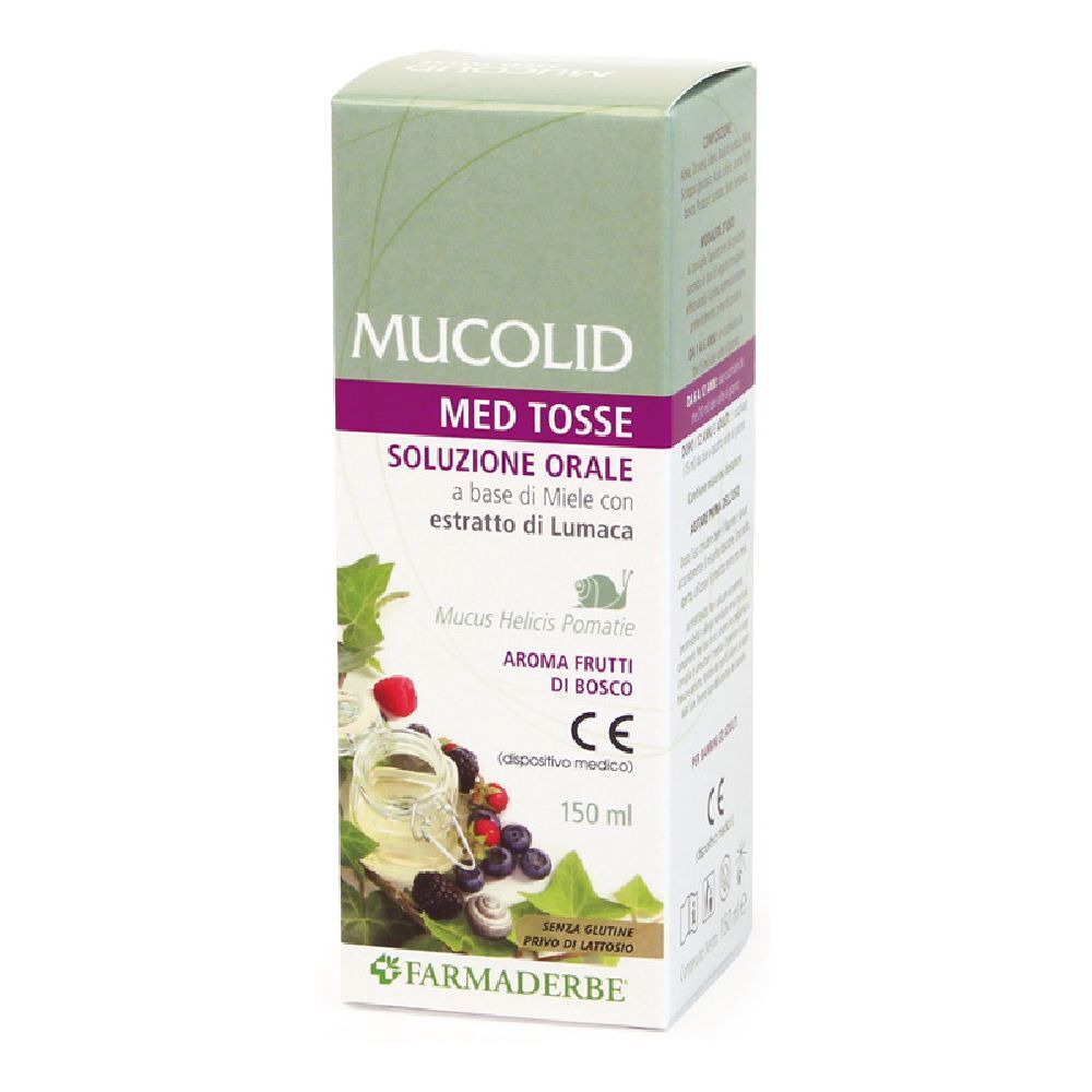 Mucolid Med Tosse 150 Ml ml Sciroppo per la tosse