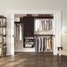 John Louis Home 72" W - 120" W Closet System Walk-in Sets Solid Wood in Brown | 16 D in | Wayfair JLH-280