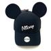 Disney Accessories | Magic Of Disney Youth Mickey Mouse Hat W/Mickey Ears | Color: Black | Size: Youth (One Size Fits Most)