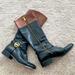 Michael Kors Shoes | Michael Kors Two-Toned Riding Boots 9 | Color: Black/Brown | Size: 9