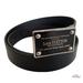 Louis Vuitton Accessories | Authentic Louis Vuitton Inventeur Leather Damier Embossed Reversible Belt 85/34 | Color: Black | Size: 85/34
