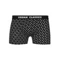Boxershorts URBAN CLASSICS "Männer Boxer Shorts 5-Pack" Gr. XXL, 1 St., blau (burgundy, darkblue, white, black) Herren Unterhosen URBAN CLASSICS