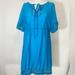 Anthropologie Dresses | Hd In Paris (Anthro) Turquoise Dress | Color: Blue | Size: 6