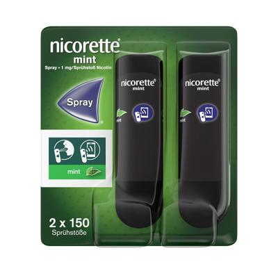 Nicorette Mint Spray 1 mg/Sprühstoß NFC 2 St Image