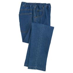 Blair Haband Men’s Casual Joe® Stretch Waist Jeans with Drawstring - Blue - M - Medium