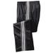 Blair Haband Men’s Side-Striped Sport Pants - Black - 3X