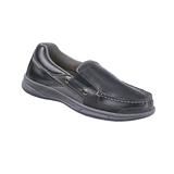 Blair Men's Dr. Max™ Leather Slip-On Casual Shoes - Black - 10.5