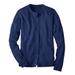 Blair Women's Haband Women’s Classic Cable Cardigan - Navy - XL - Womens