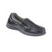 Blair Men's Dr. Max™ Leather Slip-On Casual Shoes - Black - 10.5
