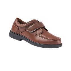 Blair Men's Dr. Max™ Leather One-Strap Casual Shoes - Tan - 10.5