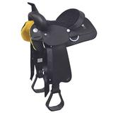 Wintec Western Semi Quarter Horse Synthetic Saddle - 17 - Black - Regular - Smartpak