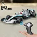 MAISTO-Jouet de voiture télécommandé modèle de voiture RC 1/24 authentique Mercedes-jas Racing F1