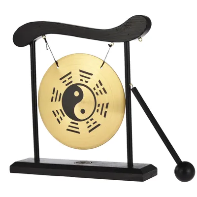 Petit bureau de méditation Feng Shui Gong japonais Instruments PerSCH Art du Vermont cloche de